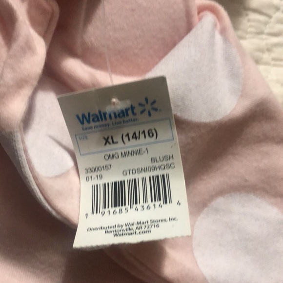 Disney Minnie Mouse #OMG Graphic T-Shirt XL 14/16 - Picture 6 of 6